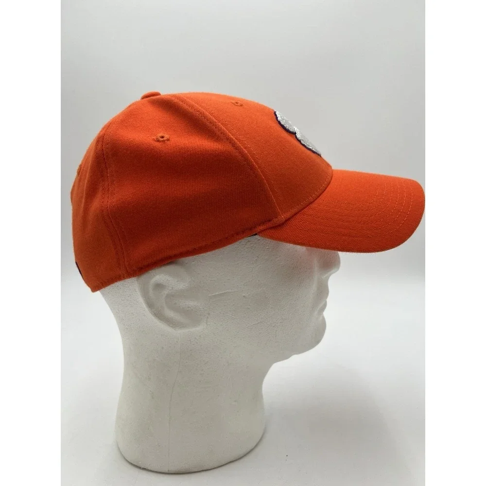 Clemson Tigers Orange Fitted Hat Top Of The World Flex Fit Cap, Unknown Size